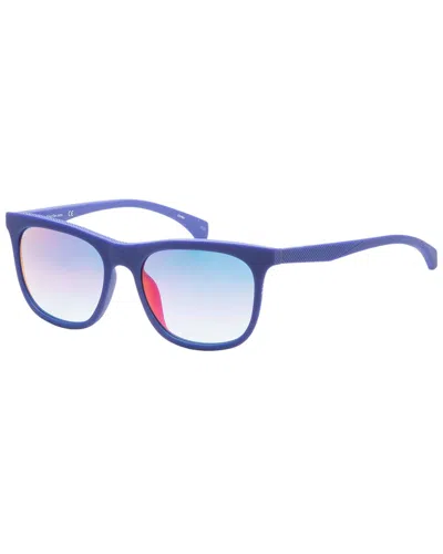 Calvin Klein Unisex Ckj818s 53mm Sunglasses In Blue