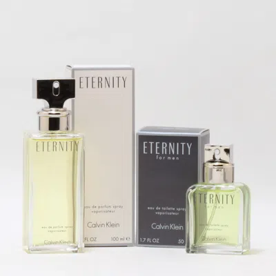 Calvin Klein Unisex Eternity Gift Set Fragrances 746480091885