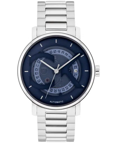 Calvin Klein Unisex Iconic Silver Stainless Steel Bracelet Watch 40mm
