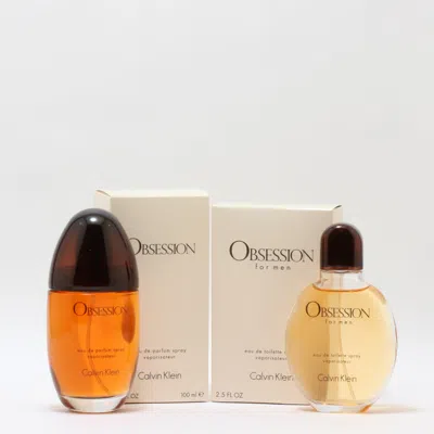 Calvin Klein Unisex Obsession Gift Set Fragrances 746480091908