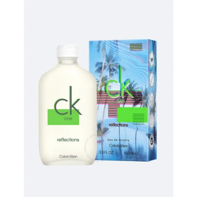 Calvin Klein Unisex One Reflections Edt 3.4 oz Fragrances 3616303463359 In Green