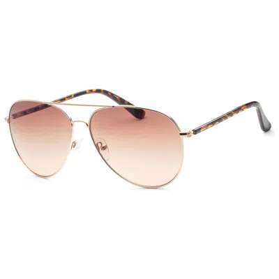 Calvin Klein Unisex Sunglasses In Metallic