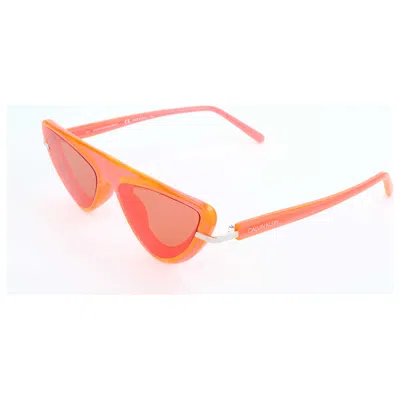 Calvin Klein Unisex 57mm Orange Sunglasses Cknyc1951s-855-57
