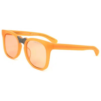 Calvin Klein Unisex 52 Mm Milky Orange Sunglasses Cknyc1850s-870-52