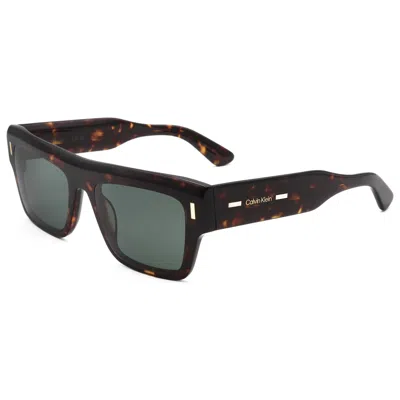 Calvin Klein Unisex Sunglasses In Black