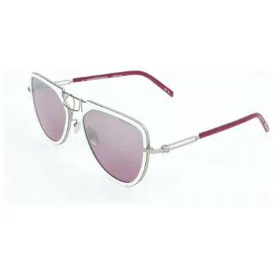 Calvin Klein Unisex Sunglasses In Brown