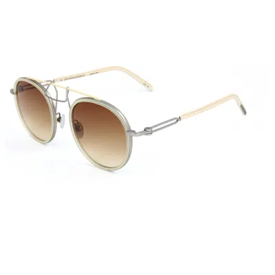 Calvin Klein Unisex Sunglasses In Brown