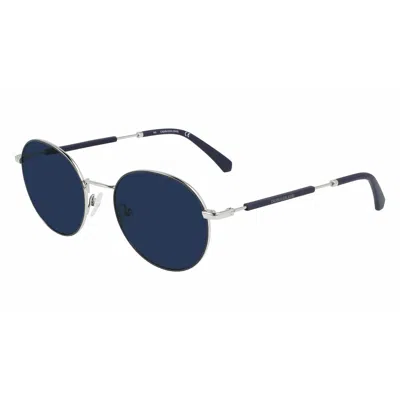 Calvin Klein Unisex Sunglasses  Ckj20110s-405  50 Mm Gbby2 In Blue