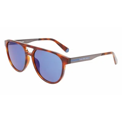 Calvin Klein Unisex Sunglasses  Ckj21625s-240  56 Mm Gbby2 In Gray
