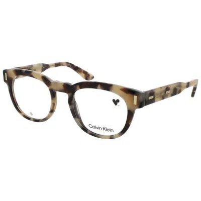 Calvin Klein Unisex Tortoise Rectangular Eyeglass Frames Ck23542