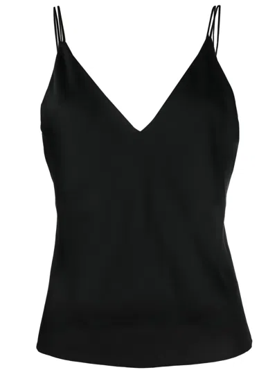Calvin Klein V-neck Cami Top In Schwarz