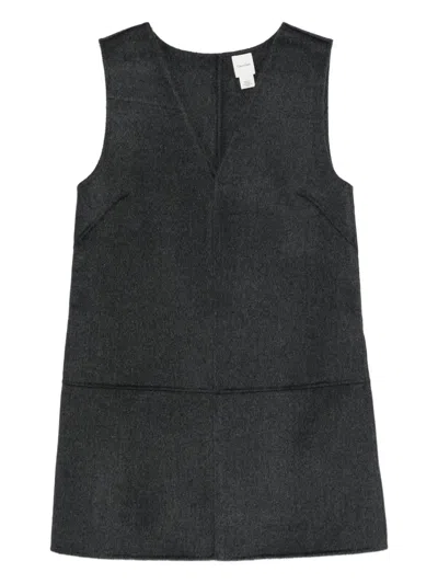 CALVIN KLEIN V-NECK MINI DRESS