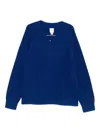 Calvin Klein V-neck Sweater In Blue