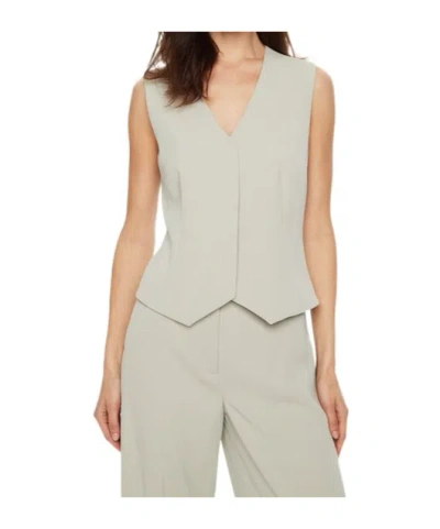 Calvin Klein V-neck Vest In Grey