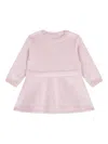 Calvin Klein Velour Dress In Pink