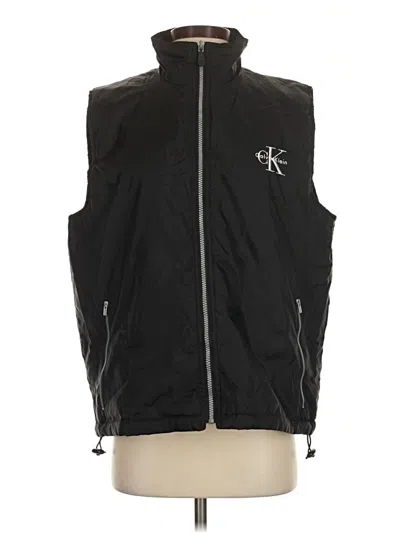 Pre-owned Calvin Klein Vest In Black