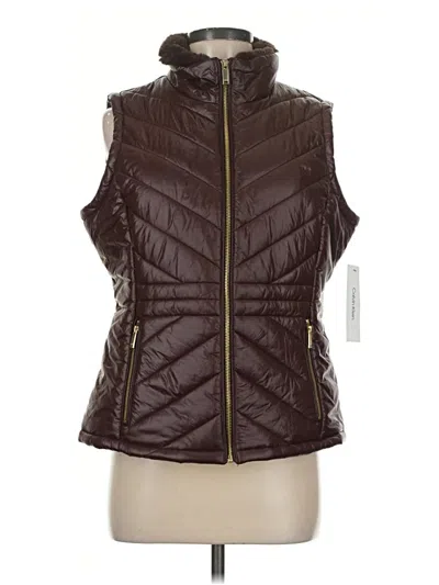 Pre-owned Calvin Klein Vest In Brown