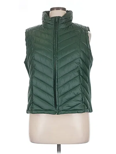 Pre-owned Calvin Klein Vest In Green
