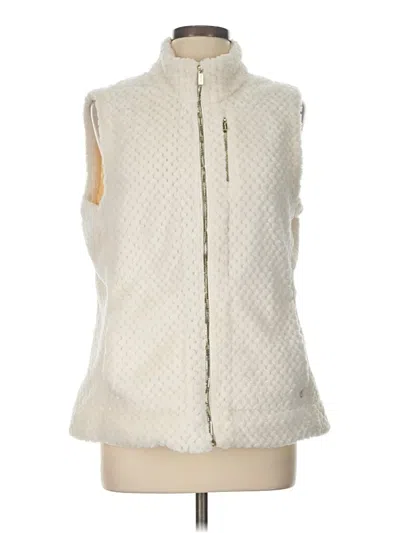 Pre-owned Calvin Klein Vest In Ivory