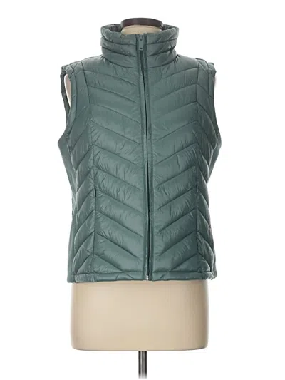 Pre-owned Calvin Klein Vest In Teal