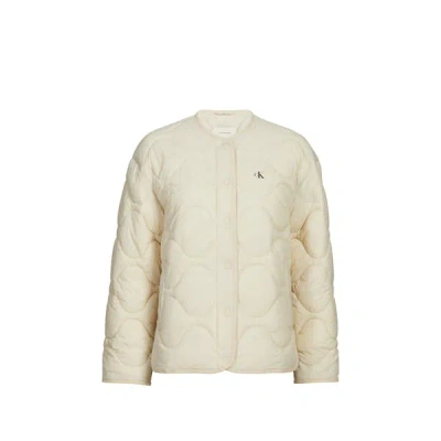 Calvin Klein Veste Matelassée In Neutral
