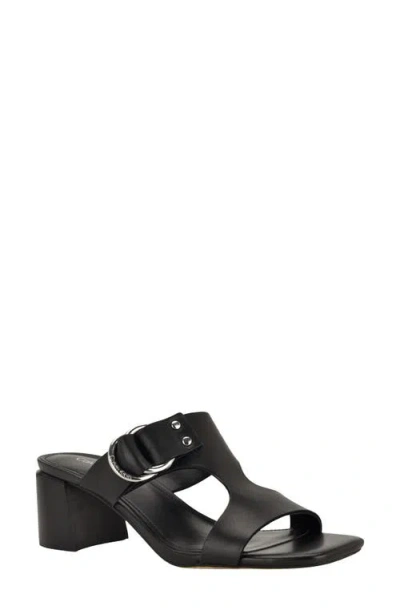 Calvin Klein Vevia Slide Sandal In Black