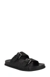 Calvin Klein Vibe Two-strap Sandal In Black