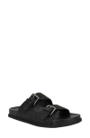 Calvin Klein Vibe Two-strap Sandal In Black