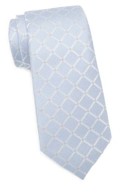 Calvin Klein Vincente Grid Tie In Blue