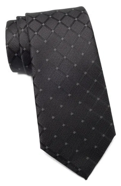Calvin Klein Vincente Grid Tie In Black