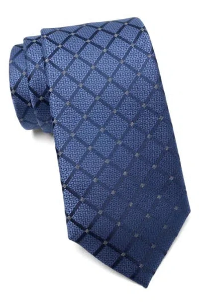 Calvin Klein Vincente Grid Tie In Navy