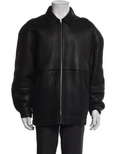 Pre-owned Calvin Klein Vintage 1990's Jacket In Gray