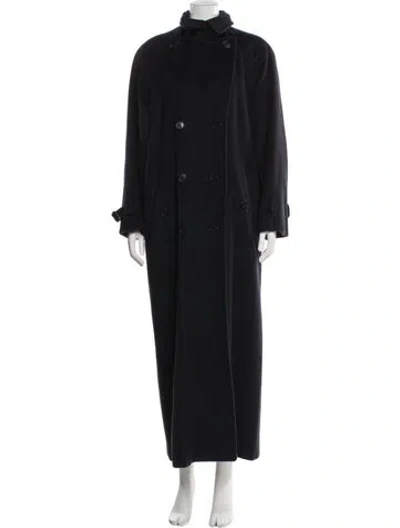 Pre-owned Calvin Klein Vintage 1990's Trench Coat In Black
