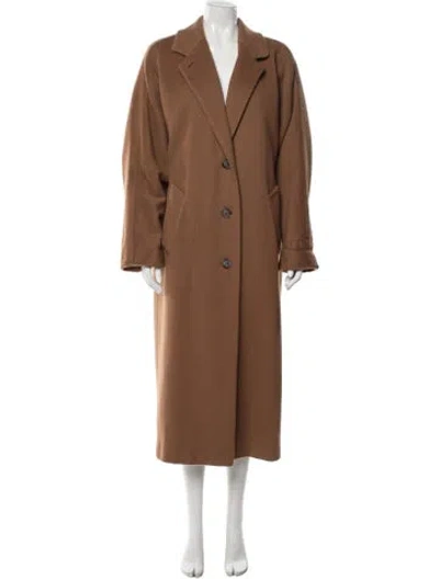 Pre-owned Calvin Klein Vintage 2000's Coat In Brown