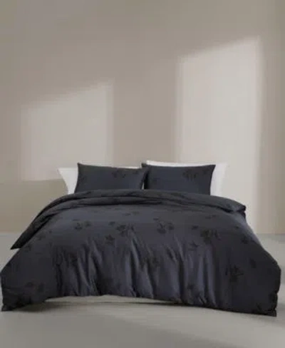 Calvin Klein Vintage Botanical Sateen 3 Piece Duvet Cover Sets In Multi