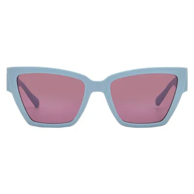 Calvin Klein Violet Cat Eye Ladies Sunglasses Ckj23624s 450 54 In Pink