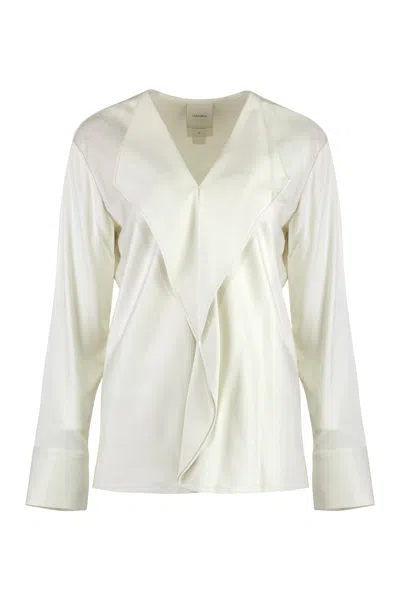 CALVIN KLEIN CALVIN KLEIN VISCOSE BLOUSE