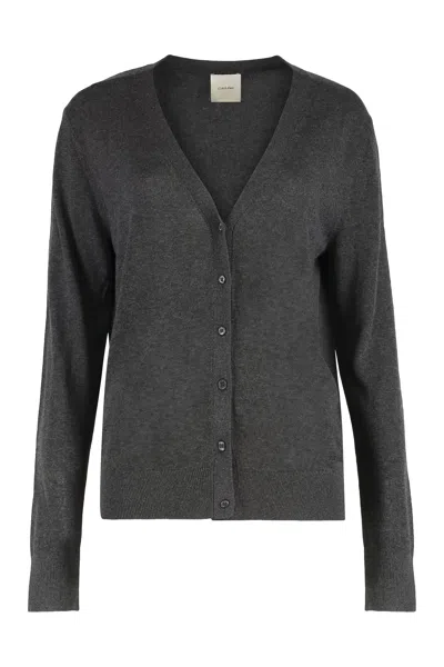 CALVIN KLEIN CALVIN KLEIN VISCOSE CARDIGAN