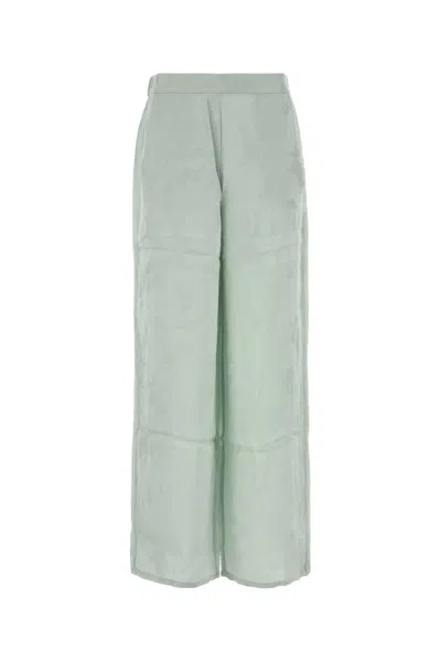 Calvin Klein Viscose Jacquard Elastic Back Pa In Blue