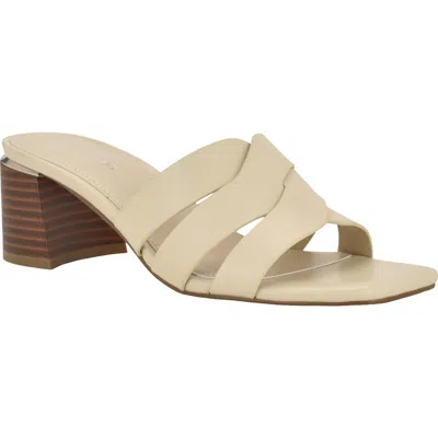 Calvin Klein Vivianna Slide Sandal In Neutral