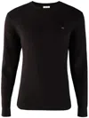 Calvin Klein Waffle Texture Sweater Clothing In Black