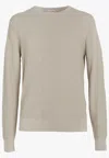 Calvin Klein Waflle Structure Sweater Swe In Grigio