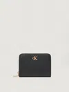 Calvin Klein Wallet  Woman Color Black In Black