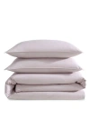 Calvin Klein Washed Percale Comforter & Sham Set In Petal Pink