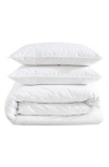 Calvin Klein Washed Percale Comforter Set, Twin/twin Xl In White