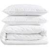 Calvin Klein Washed Percale Comforter & Sham Set In White