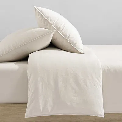 Calvin Klein Washed Percale Comforter Set, Twin/twin Xl In Light Beige