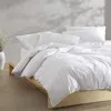 Calvin Klein Washed Percale Cotton 3 Piece Comforter Set, Queen In White