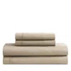 Calvin Klein Washed Percale Cotton 4 Piece Sheet Set, King
