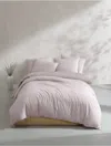 Calvin Klein Washed Percale Cotton Duvet Cover Set